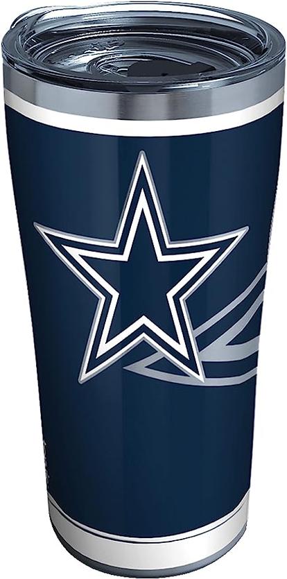tervis 三壁 nfl 达拉斯牛仔队 rush 保温杯保持饮料冷热,20 盎司(约
